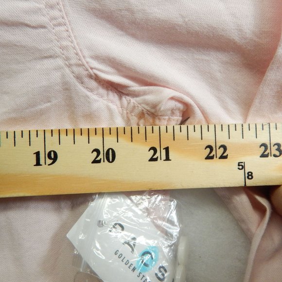 Modern American PacSun Mens Long Sleeve Button Down Shirt Pink Size L - Picture 6 of 10